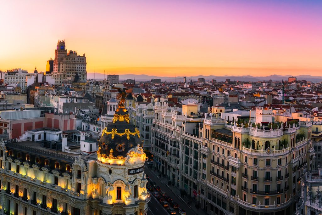 Madrid-Sunset-Panorama spain holiday guide 2026
